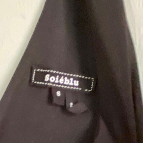 Soieblu Black Sleeveless Maxi Dress Small - Picture 9 of 11